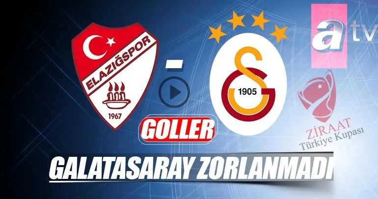 Elazığspor-Galatasaray maç sonucu