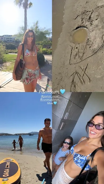 ’Aşk ve Gözyaşı’ setinden önce tatil kaçamağı! Hande Erçel Bodrum’dan yeni kareleri bakın nasıl paylaştı