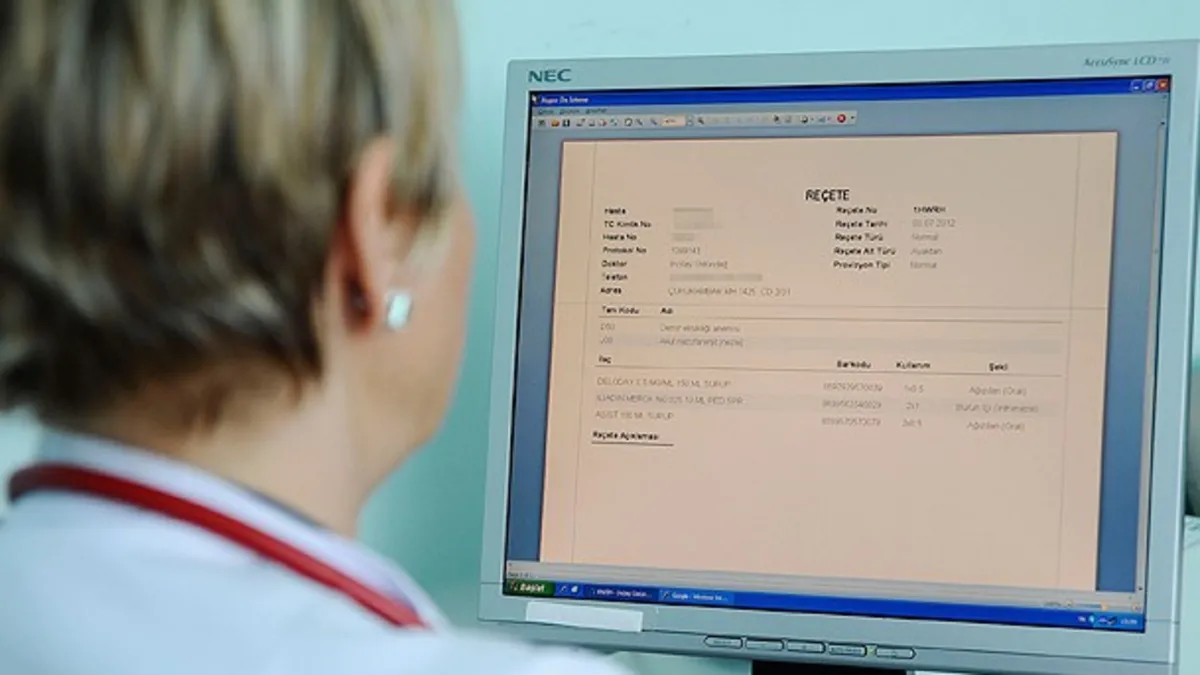 E-reçetede hangi bilgiler yer almakta?