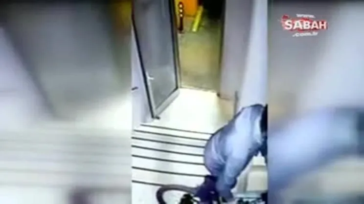 Elektrikli bisikletleri çaldı, kısa sürede yakalandı | Video