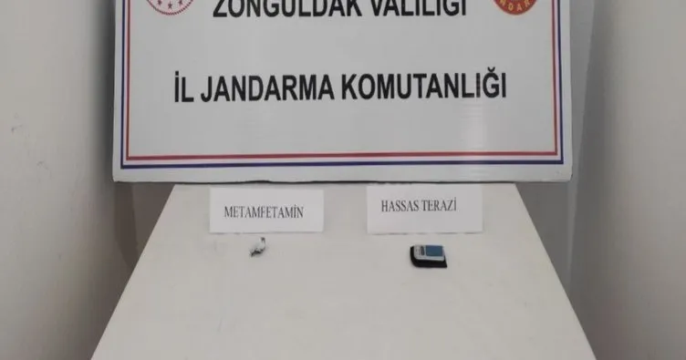 Jandarma Ereğli’de Metamfetamin ele geçirdi