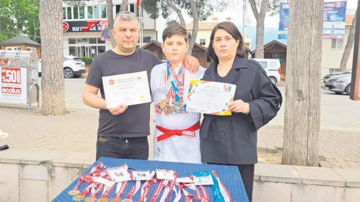 Milli karateciye destek yağıyor