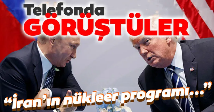 Putin ve Trump telefonda görüştü