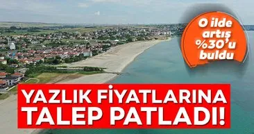 Tekirdağ’daki yazlıklara talep patlaması! Yazlık fiyatlarında yüzde 30 artış!