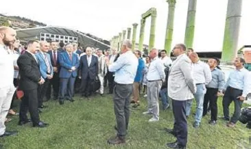 Antik Agora’da tarihi bulusma