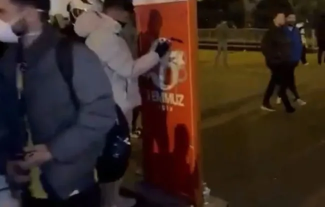 Provokatörlerden 15 Temmuz şehitlerine saygısızlık! Milli ve dini değerleri hiçe saydılar