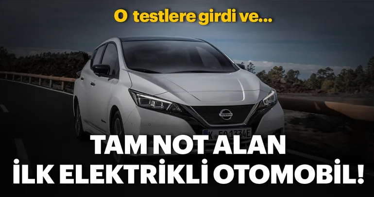 Nissan Leaf, EuroNCAPten tam not aldı