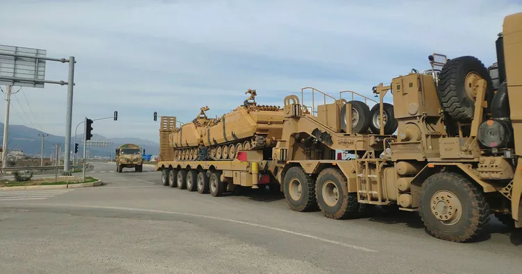 Suriye’deki üslere obüs sevkiyatı