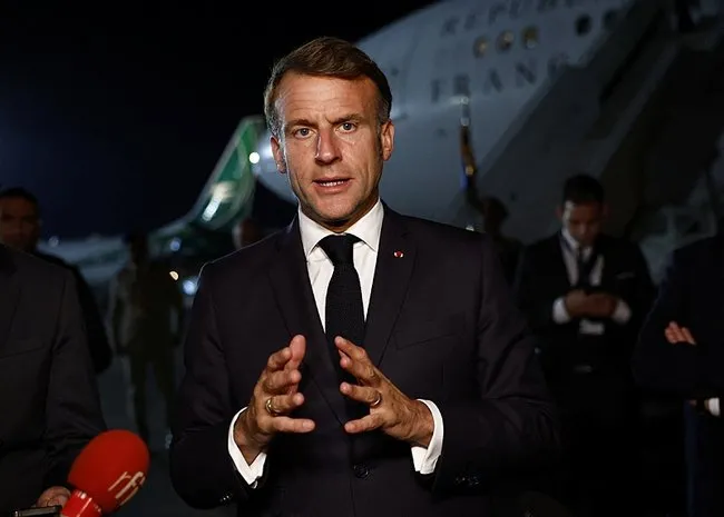 Macron’dan Gazze açıklaması: İnsani yardımların girişleri hızlandırılacak