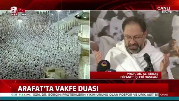 Arafat'ta vakfe duası