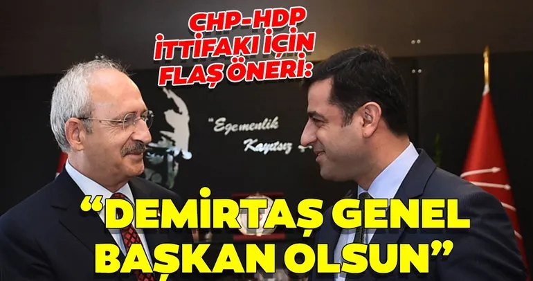 Son dakika: CHP ile HDP ittifakına AK Parti’den ilk yorum: Selahattin Demirtaş CHP’ye Genel Başkan olsun!