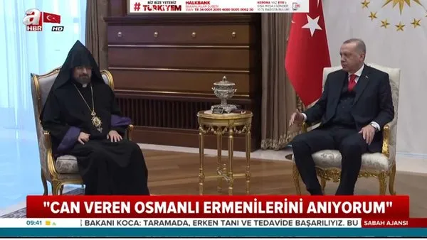 Başkan Erdoğan Ermeni Patriği'ne mektup 