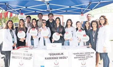 Obeziteyle mücadele sokağa indi #agri