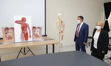 ERÜ’de anatomi laboratuvarının açılışı gerçekleştirildi