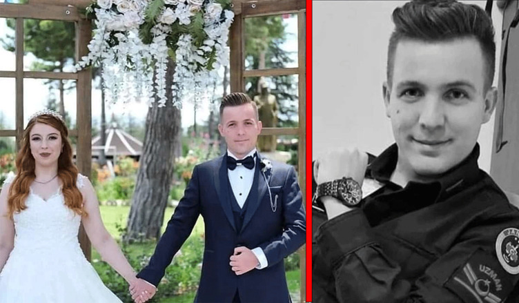 Zırhlı aracın devrilmesi sonucu şehit olmuştu: Uzman Çavuş Orhan Burak Büyükçaylı’nın eşi doğum yaptı!