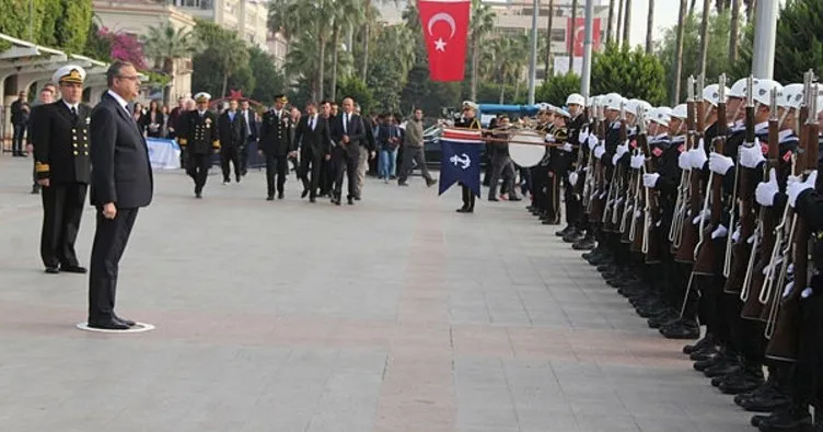 Atatürk, ölümünün 79. yılında Mersin’de törenlerle anıldı