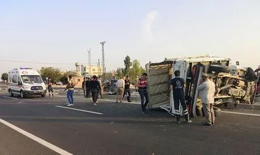 Mardin’de zincirleme kaza: 1 ölü, başsavcı ile 6 kişi yaralı