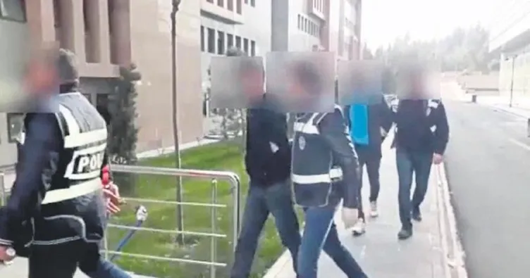 Yağmacılar kaçamadı