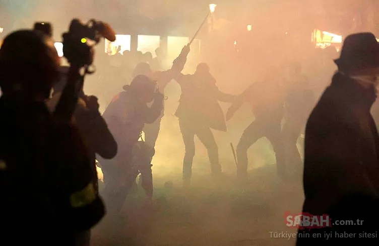 Fransa’da ortalık yine karıştı! Protesto gösterilerinde otomobiller yakıldı