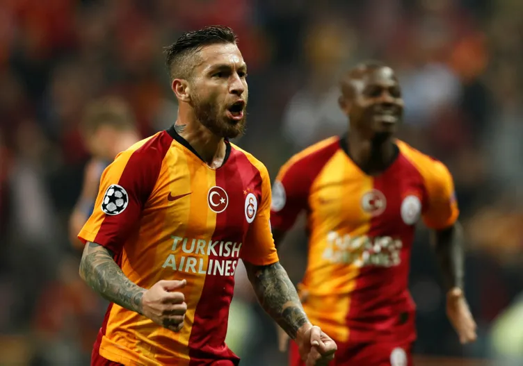 Galatasaray - Club Brugge maçından kareler