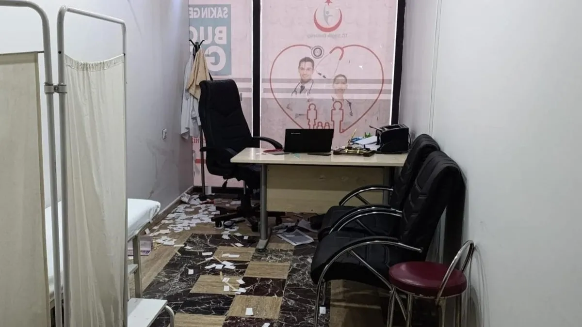 Mardin'de aile hekimine darp: Doktor hastanede saldırgan gözaltında!