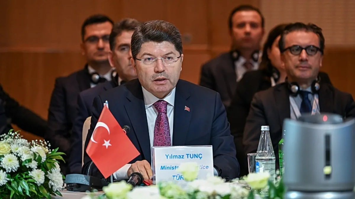 Adalet Bakanı Yılmaz Tunç, TDT Adalet Bakanları 2. Toplantısı’nda konuştu Adalet Bakanı Yılmaz Tunç, TDT Adalet Bakanları 2. Toplantısı’nda konuştu