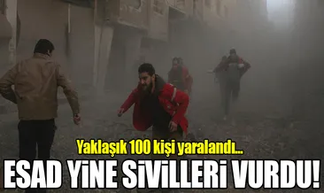 Rejim güçleri Şam’ı vurdu: 97 yaralı!