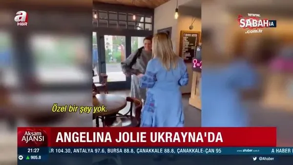 Angelina Jolie Lviv’de | Video