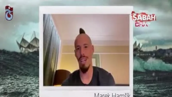 Yeni transfer Marek Hamsik'ten Trabzonspor taraftarına mesaj | Video