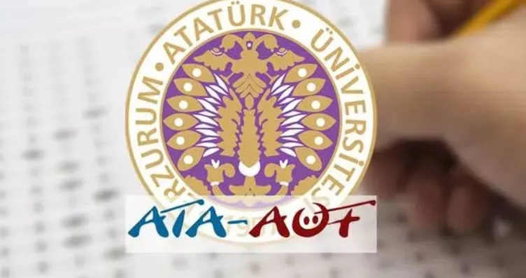 ATA AÖF ne zaman ve saat kaçta yapılacak, sınav...