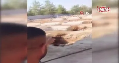 Gaziantep’te, ’Şehitler için toplu mezarlar kazılıyor’ şeklinde provokasyon yapan zanlı yakalandı! | Video
