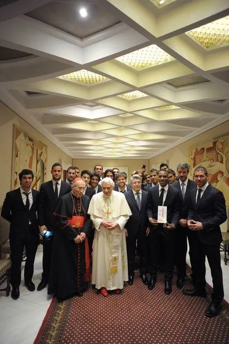Arda’lı A.Madrid Vatikan’da