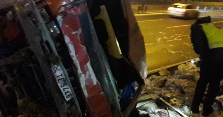 Okmeydanı’nda trafik kazası: 1 yaralı