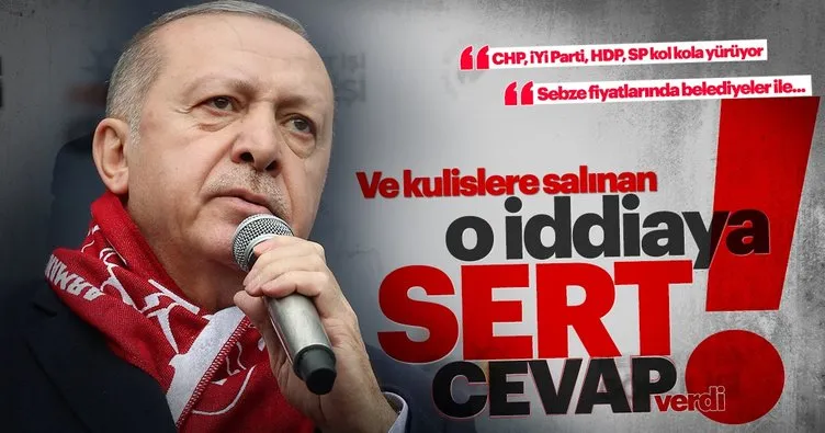 Başkan Erdoğan Sivas’ta konuştu: Bu yalanlara inanmayın!