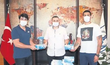 Mühendislere maske desteği