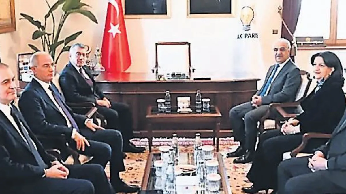 DEM Parti Heyeti’nden AK Parti’ye ziyaret