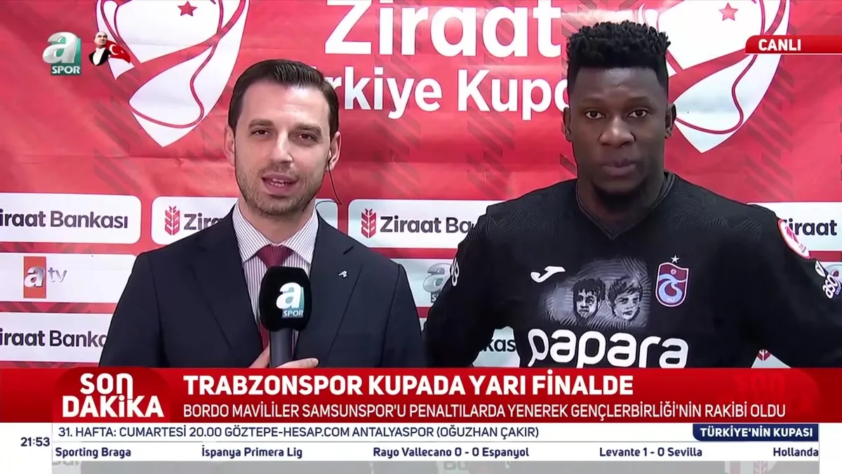 Andre Onana: Ben hazır doğmuş birisiyim! videosunu izle | Son Dakika Haberleri