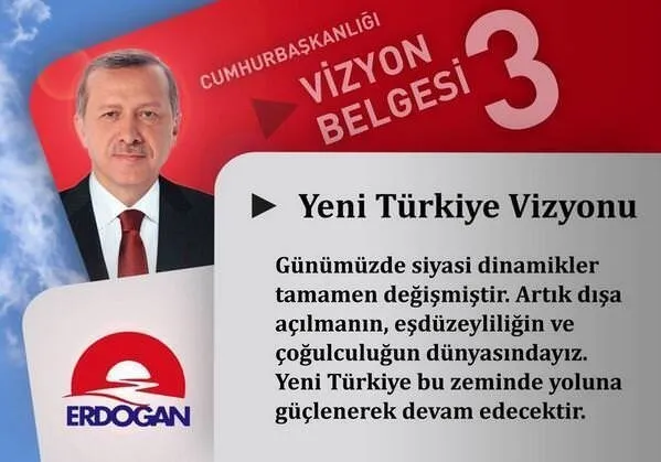 Başbakan Erdoğan’ın Vizyon Belgesi