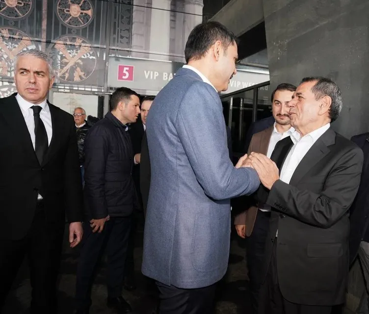 Galatasaray Başkanı Dursun Özbek: Murat Kurum İstanbul için bir şans