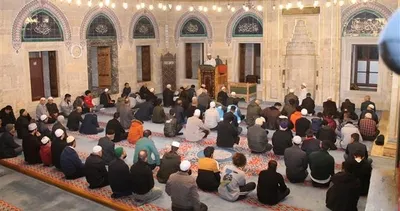 Amasya’da sabah namazı buluşması yapıldı