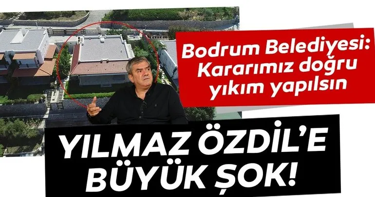 Bodrum Belediyesi: Kararımız doğru, yıkım yapılsın