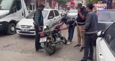 Şanlıurfa’da çalıntı motosiklet operasyonu: 137 motosiklet ele geçirildi | Video