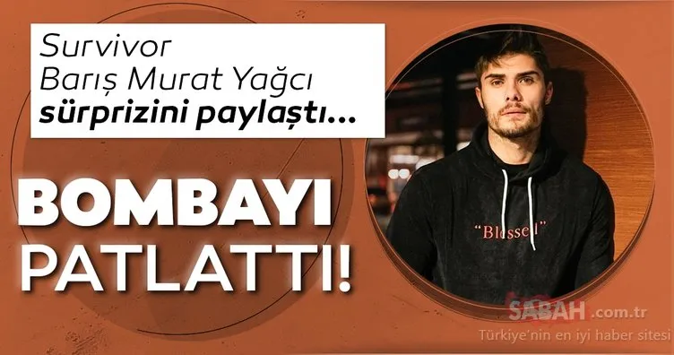 Şarkıcılığa soyunan Survivor Barış Murat Yağcı’dan hayranlarına sürpriz! Survivor Barış Murat Yağcı yeni şarkısını paylaştı!