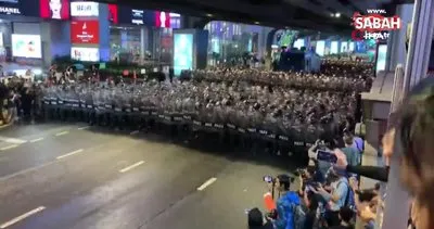 Son dakika! Tayland’da hükumet karşıtı protestolarda tansiyon yükseldi | Video