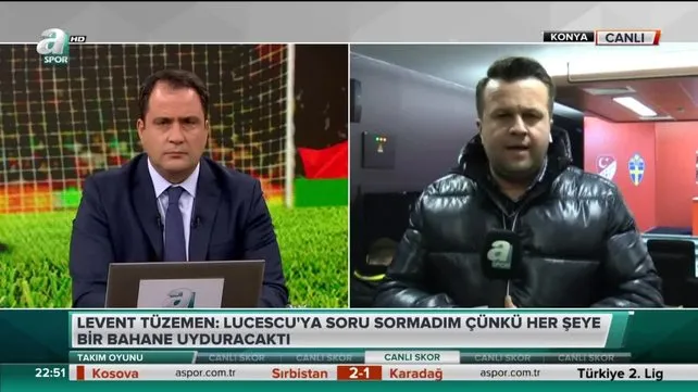 Lucescu'nun basın toplantısında şok!
