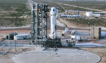 Bezos, 10 dakikada uzaya gitti ve geldi