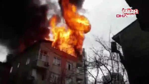 SON DAKİKA: İstanbul Ümraniye'de yangın | Video