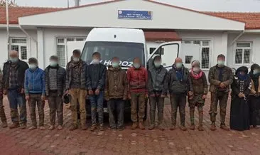 18 kaçak göçmen yakalandı #gaziantep