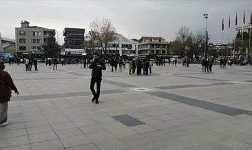 Düzce’de korkutan deprem #duzce