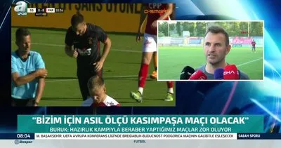 Okan Buruk’tan maç sonu yorumu Bizim için asıl ölçü Kasımpaşa maçı olacak | Video